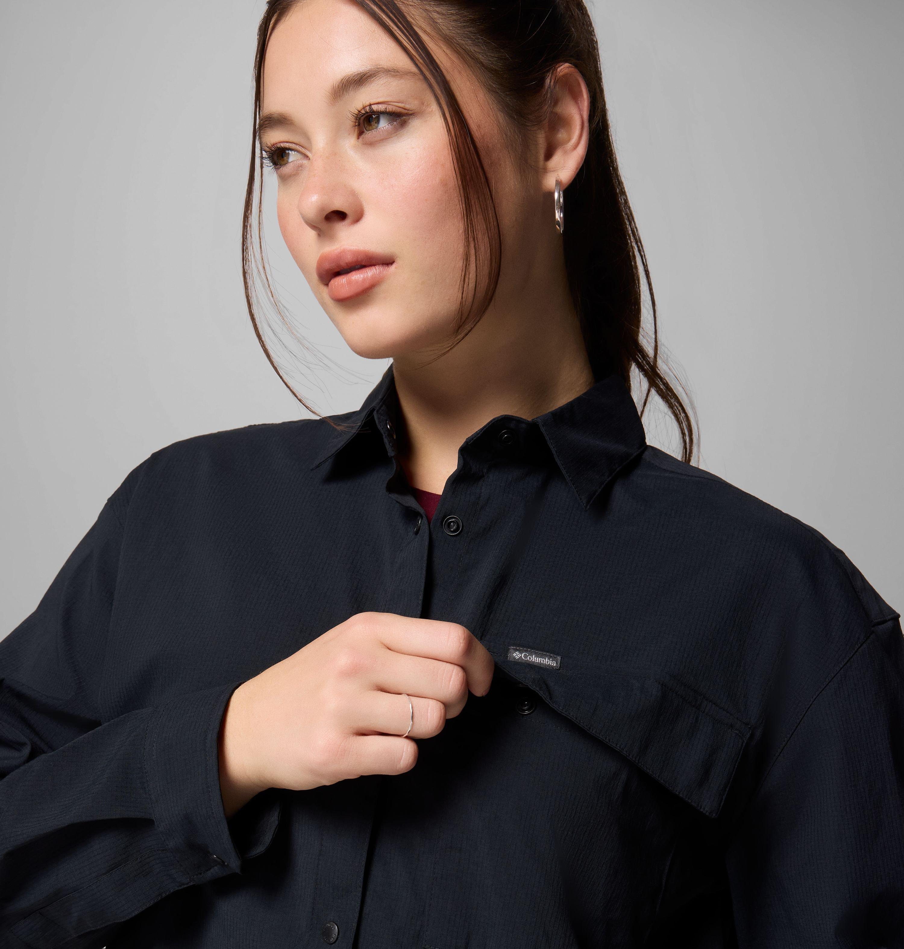 Chemise tissée à manches longues Granite Point pour femme 8