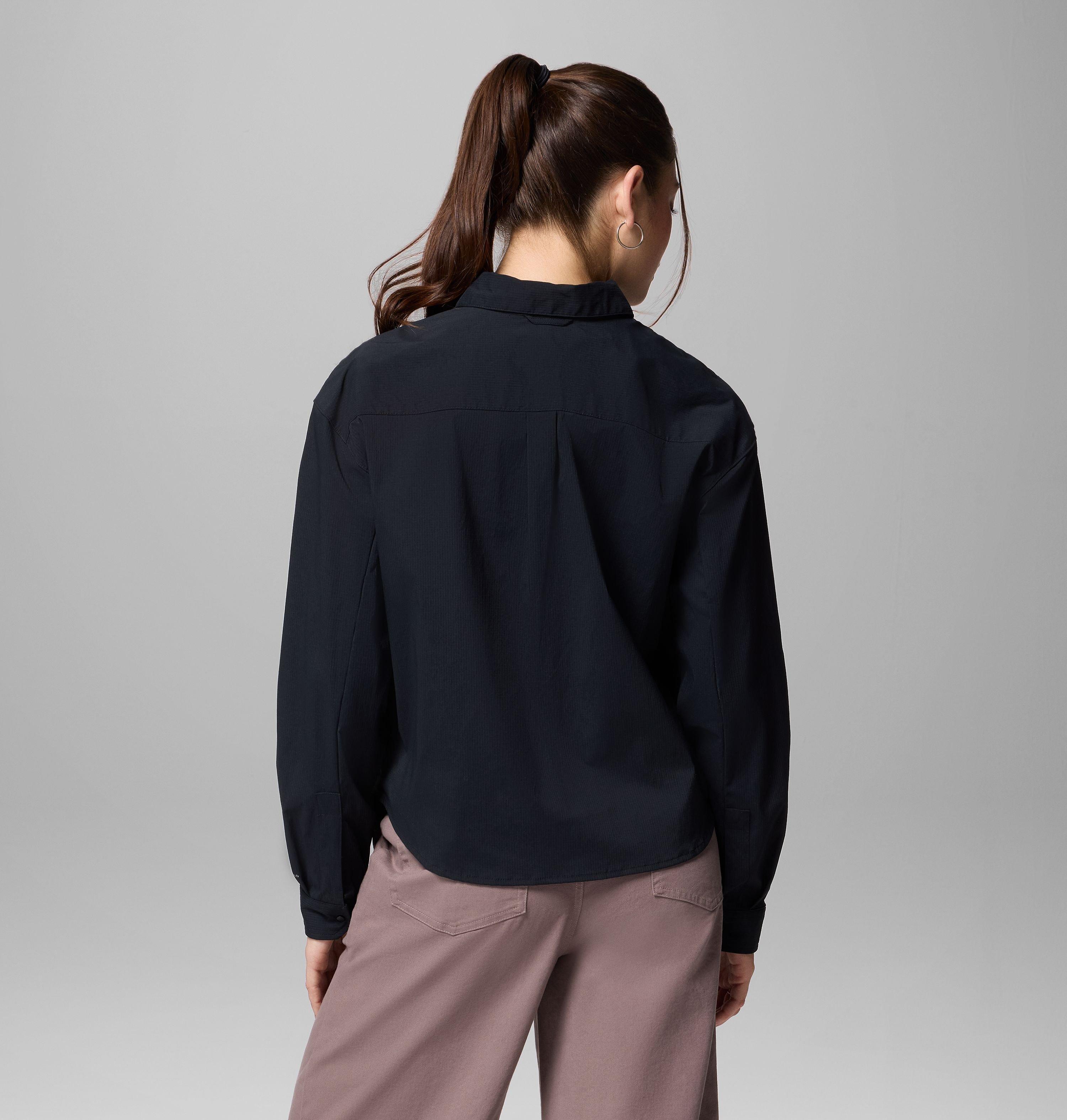 Chemise tissée à manches longues Granite Point pour femme 3