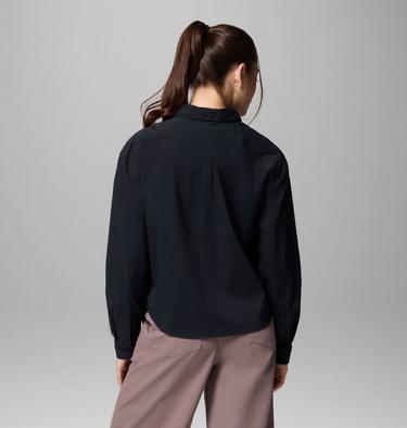 Women's Granite Point Woven Shirt, Color: Black, image 3