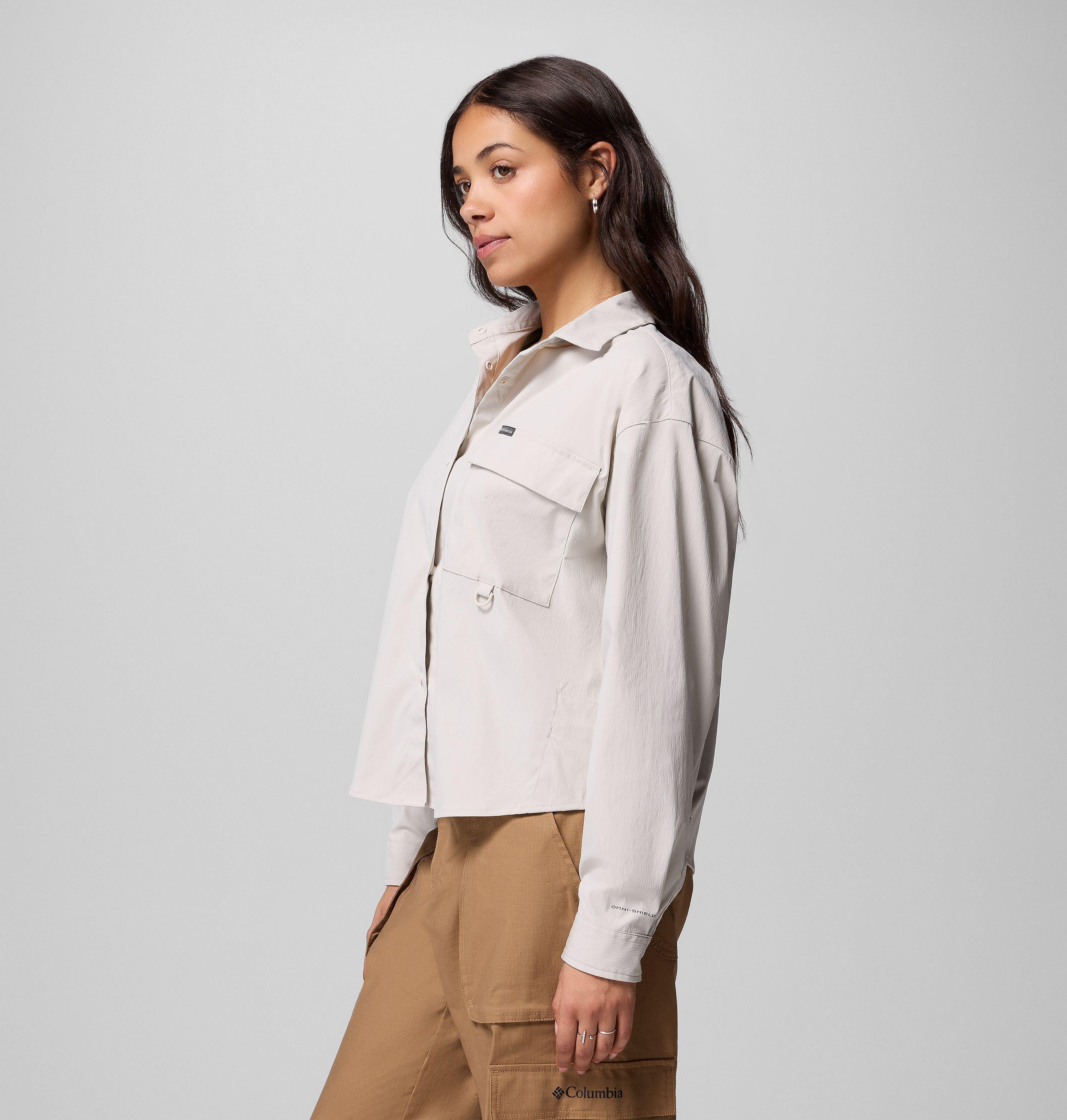 Women's Granite Point Woven Long Sleeve Shirt 4