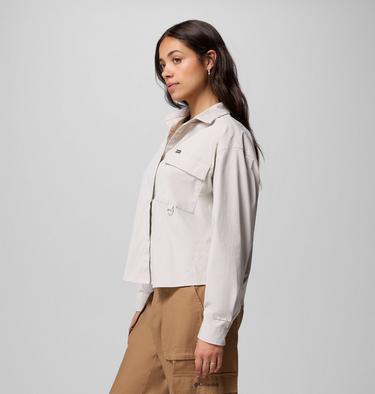 Women's Granite Point Woven Shirt, Color: Dark Stone, image 4