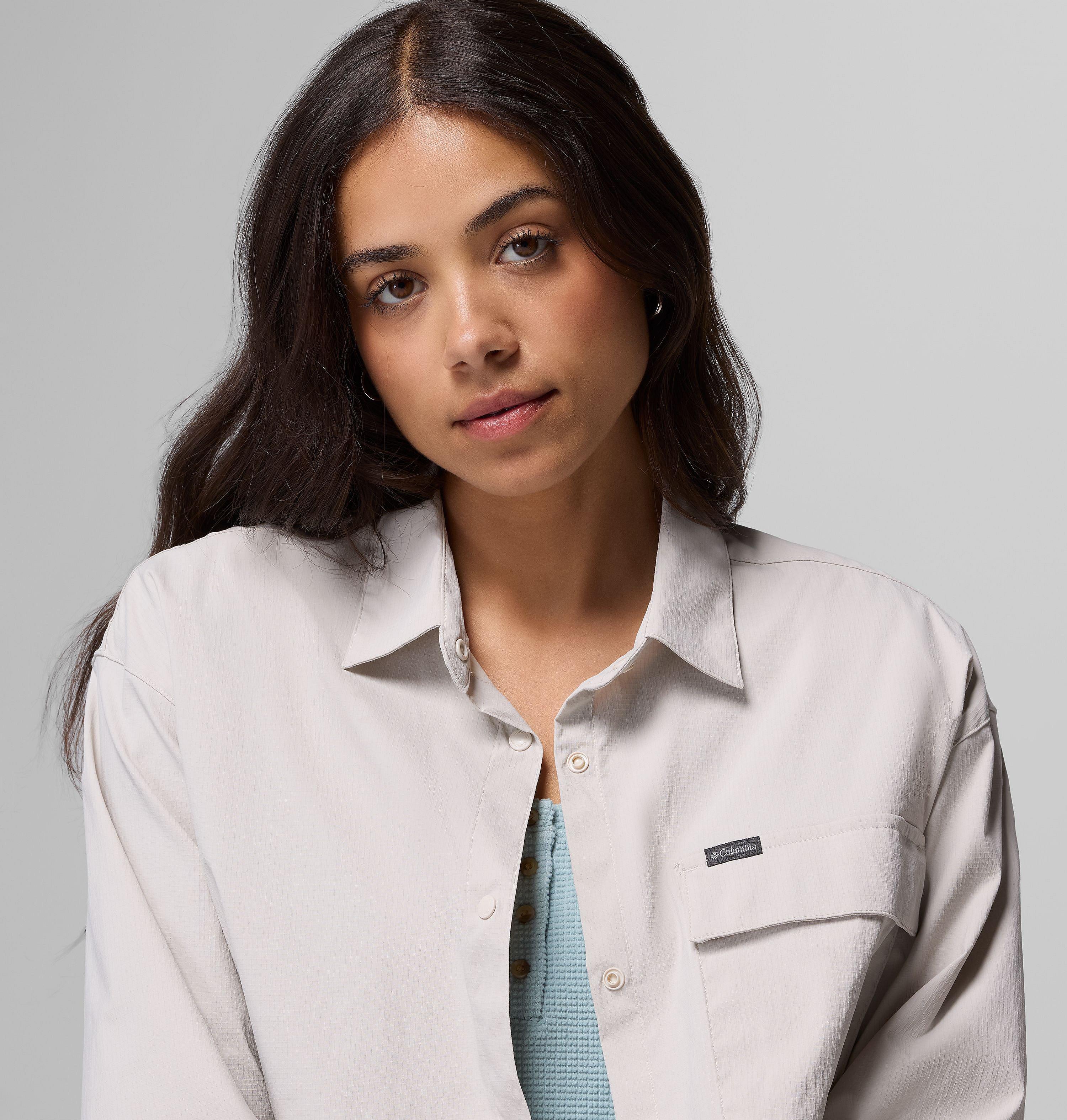 Women's Granite Point Woven Long Sleeve Shirt 7
