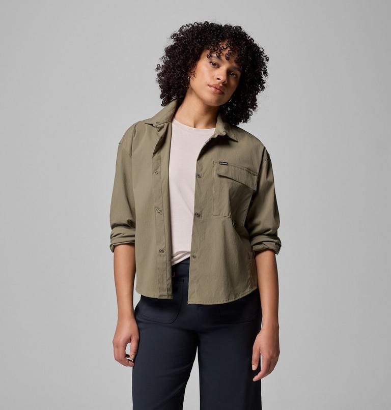 Camisa Granite Point para mujer, Color: Stone Green, image 1