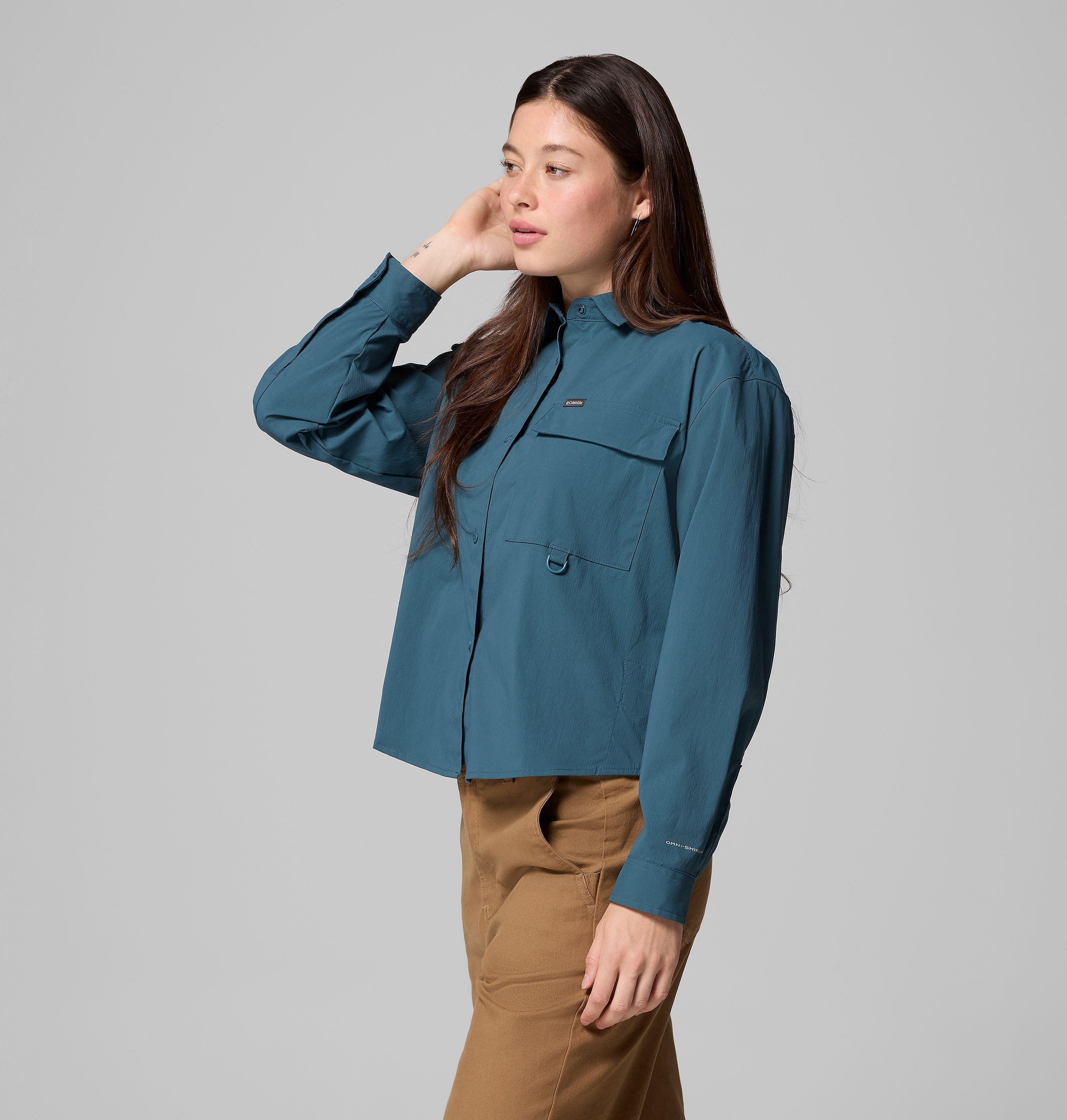 Women's Granite Point™ Woven Long Sleeve Shirt - thumbnail 4