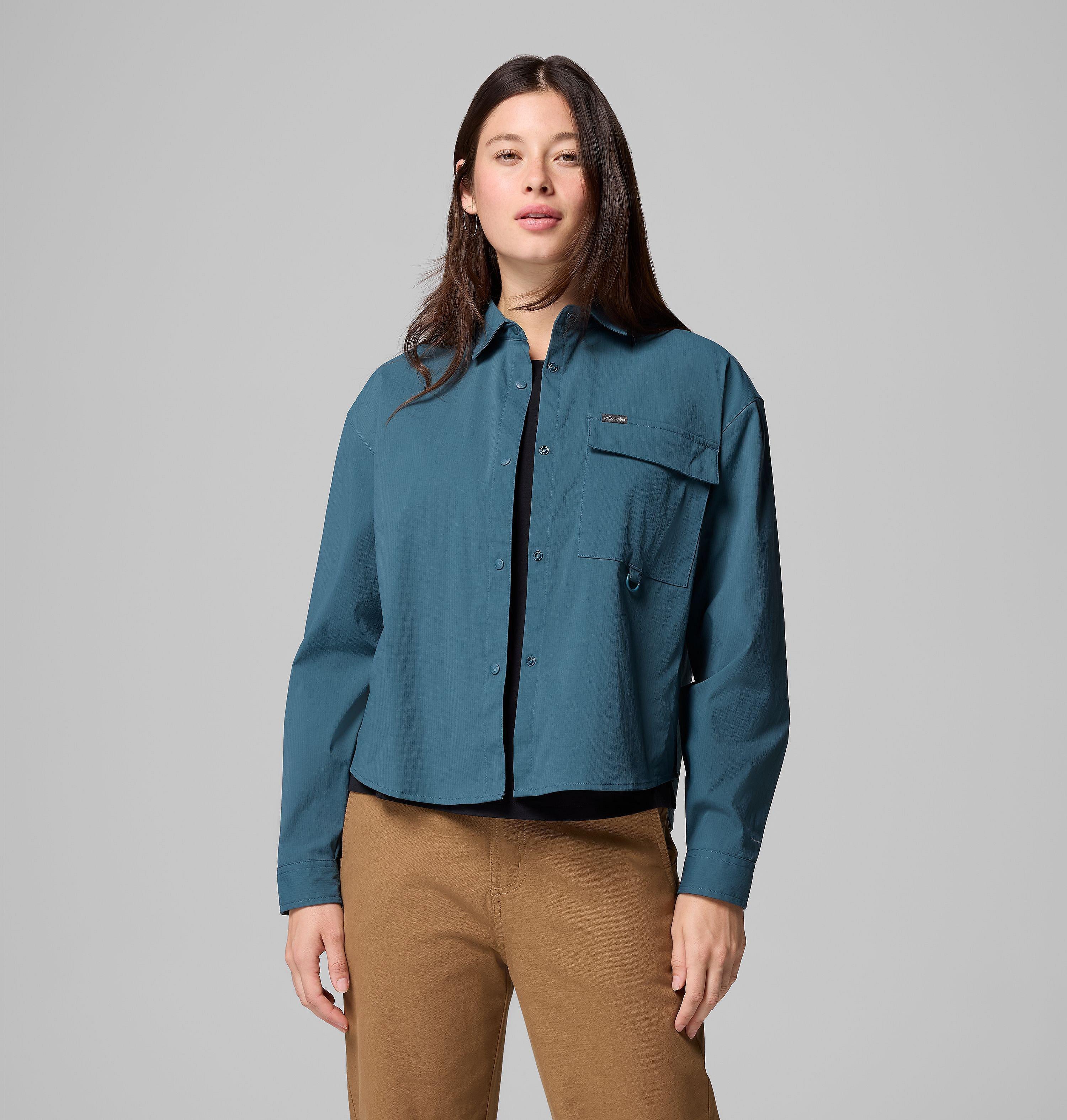 Women's Granite Point™ Woven Long Sleeve Shirt - thumbnail 5