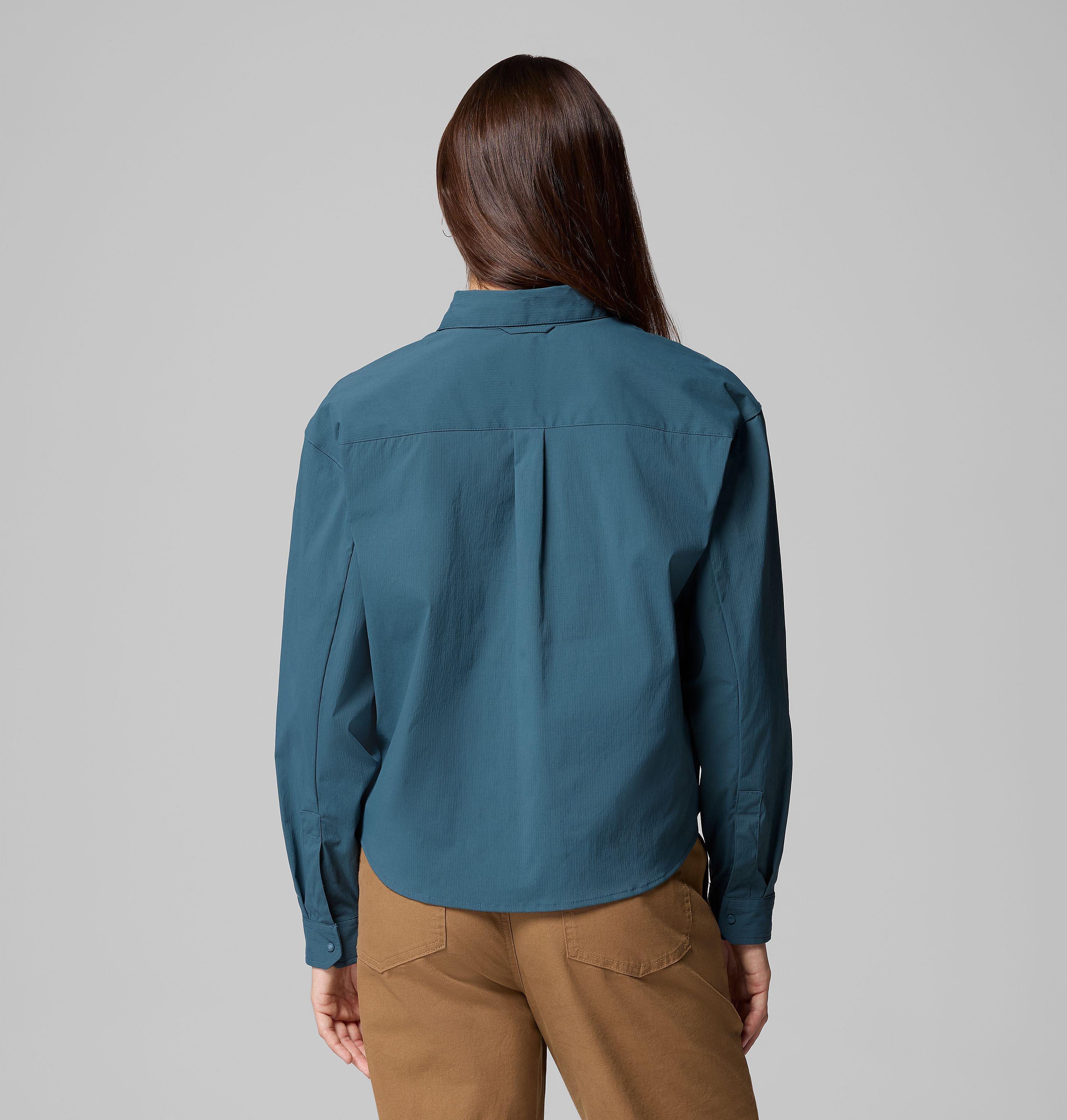 Women's Granite Point™ Woven Long Sleeve Shirt - thumbnail 3