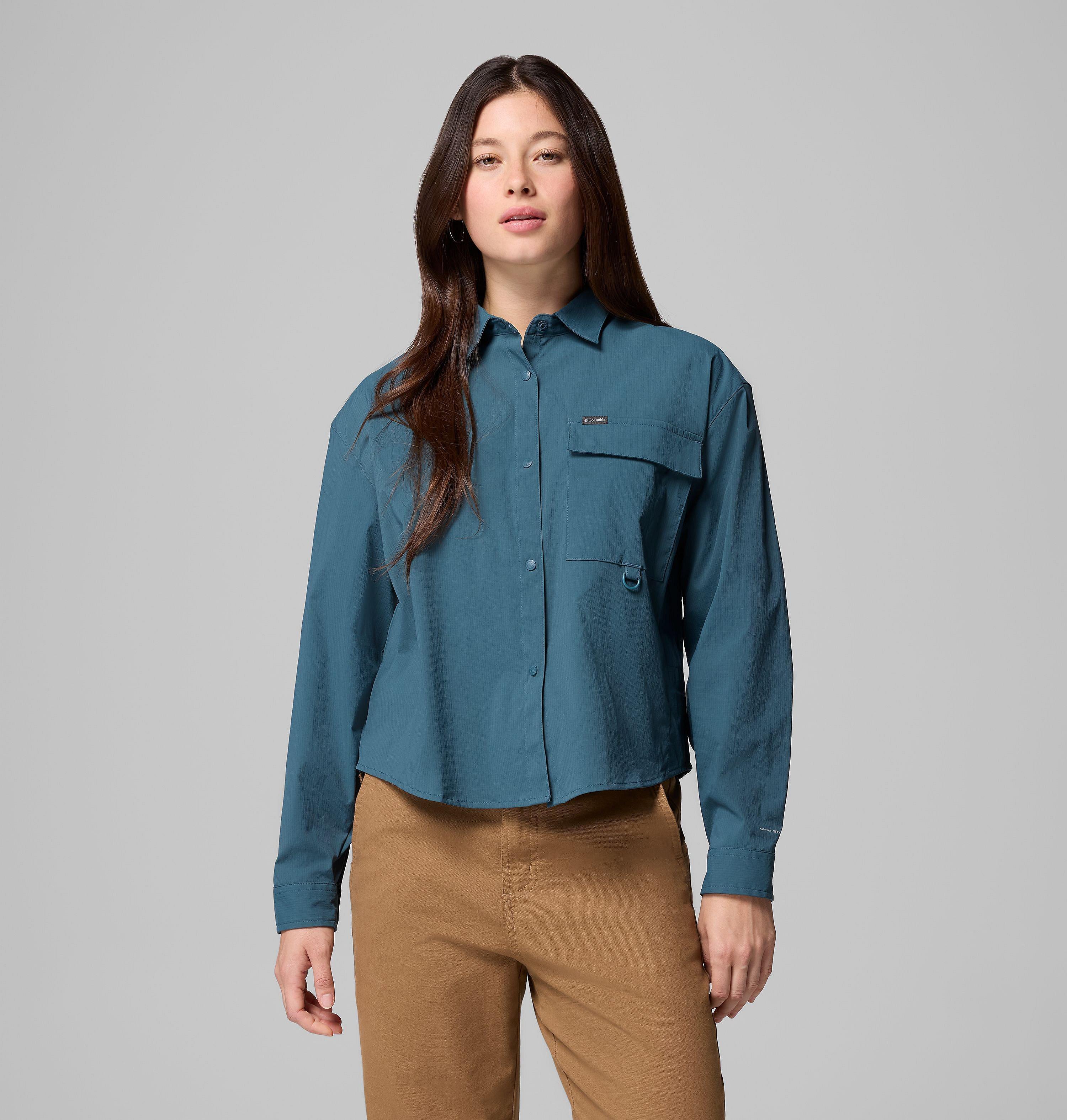 Women's Granite Point™ Woven Long Sleeve Shirt