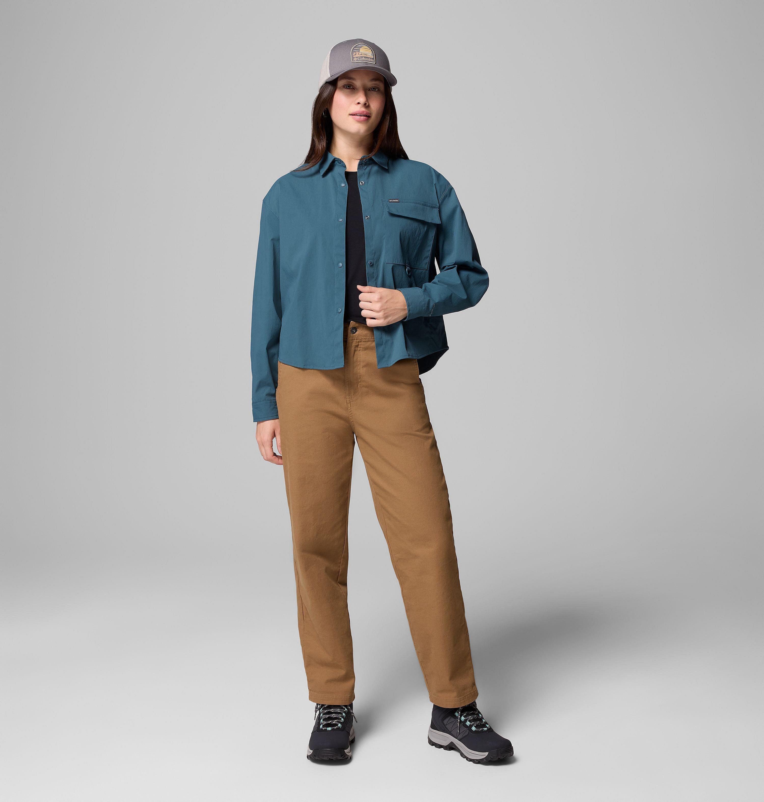 Women's Granite Point™ Woven Long Sleeve Shirt - thumbnail 2