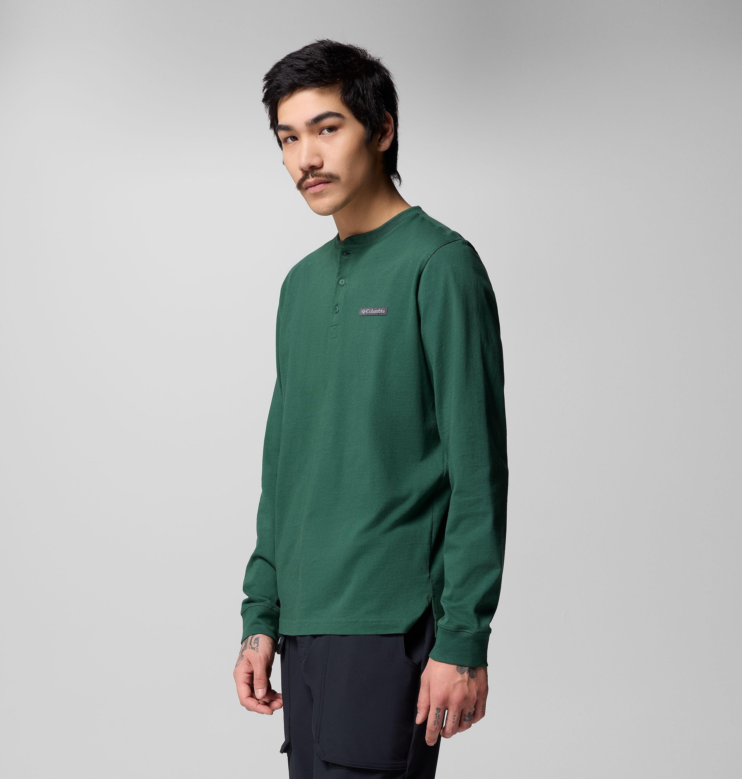 Men's Landroamer Long Sleeve Henley 4