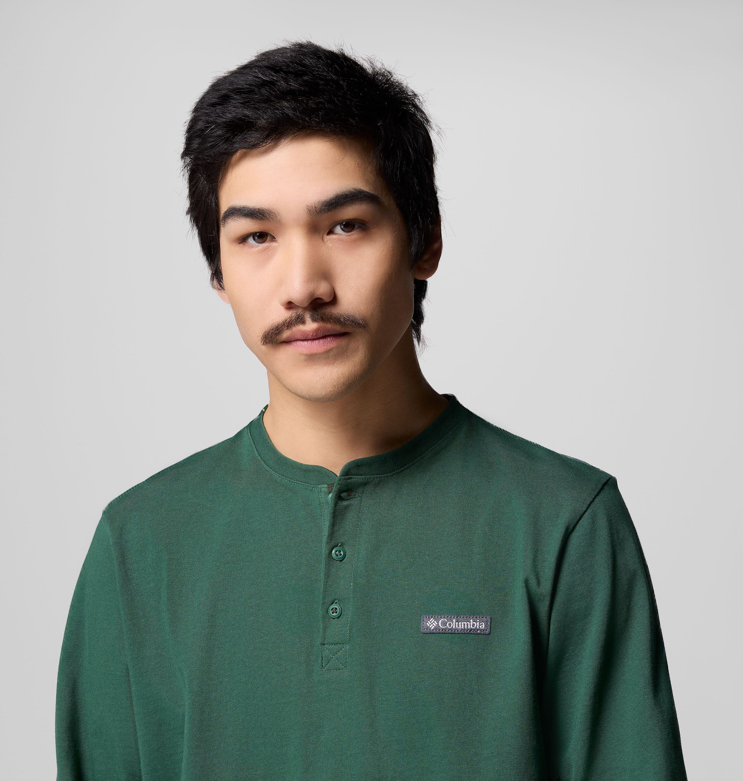 Men's Landroamer Long Sleeve Henley 6