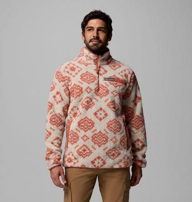 Rugged Ridge Sherpa Half Zip Fleece f&uuml;r M&auml;nner, Color: Dark Stone Checked Out, Teak Brown, image 23