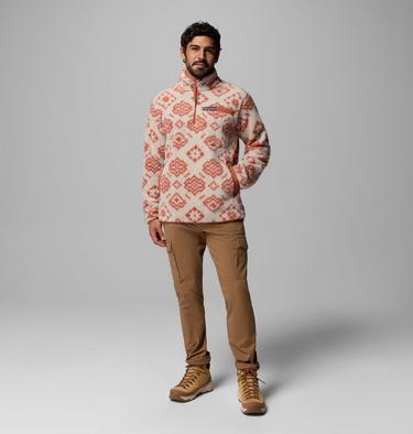 Rugged Ridge Sherpa Half Zip Fleece f&uuml;r M&auml;nner, Color: Dark Stone Checked Out, Teak Brown, image 24