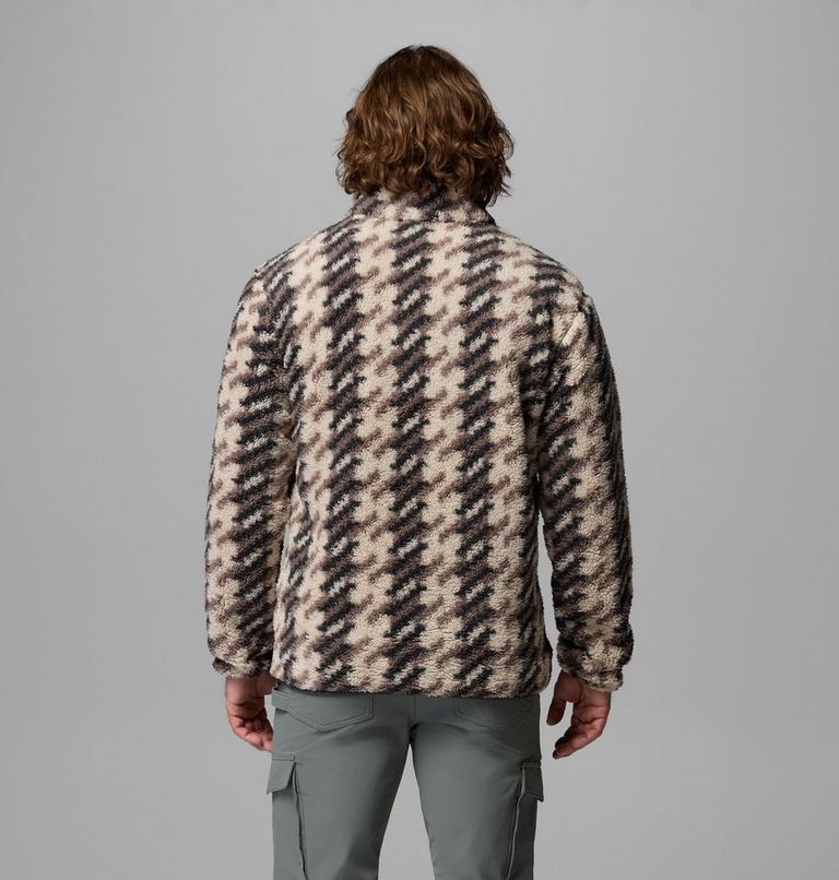 Men's Rugged Ridge Sherpa Half Zip Fleece, Color: Dark Stone Twills, image 3