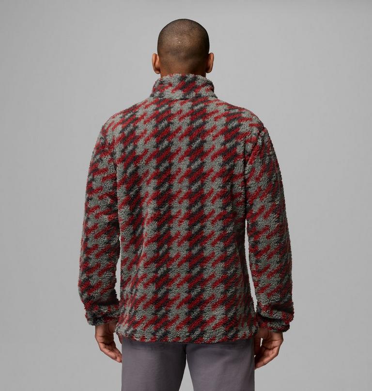 Men's Rugged Ridge Sherpa Half Zip Fleece, Color: Sedona Sage Twills, image 3