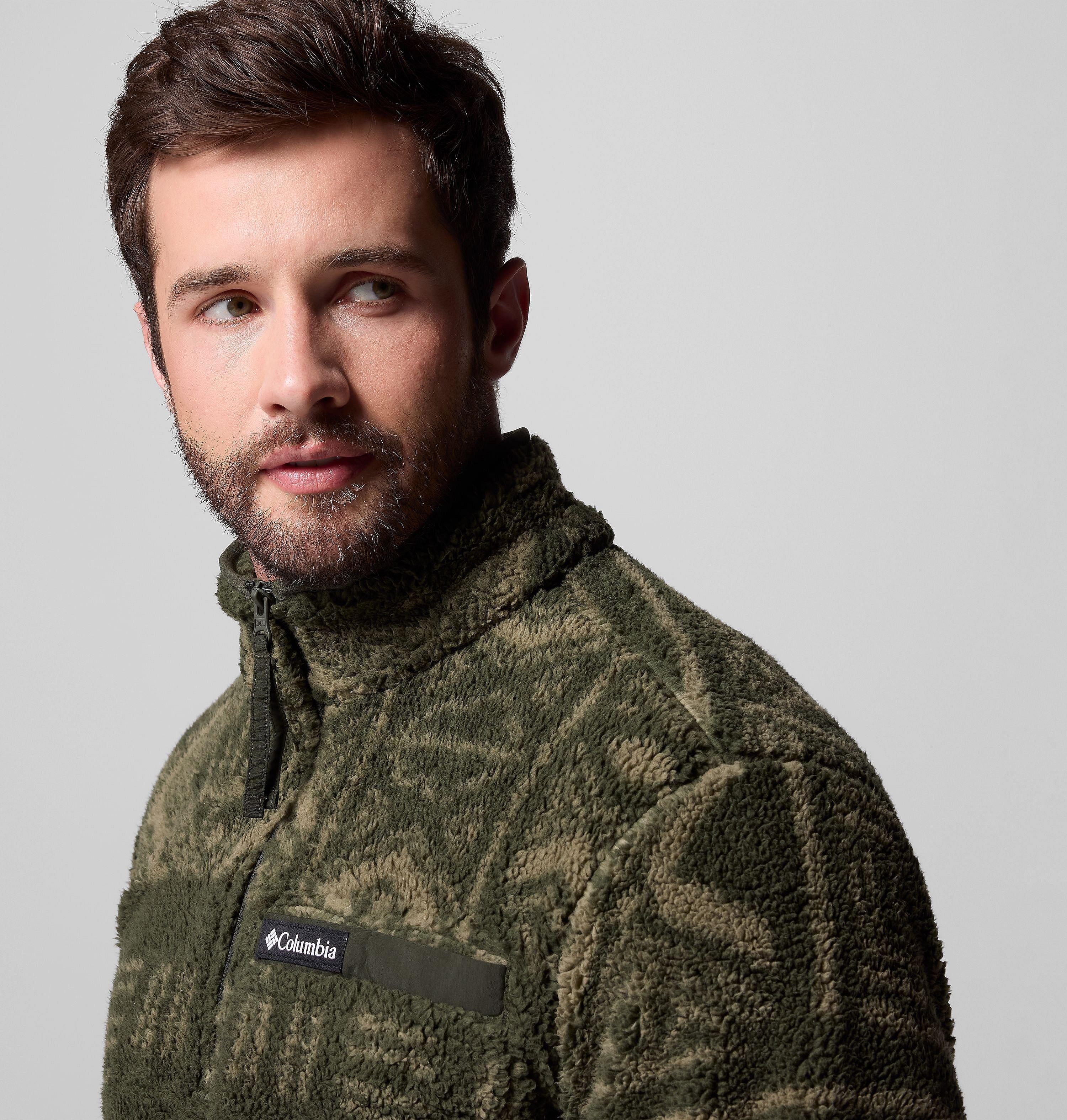 Men's Rugged Ridge High Pile Half Zip Jacket | Columbia