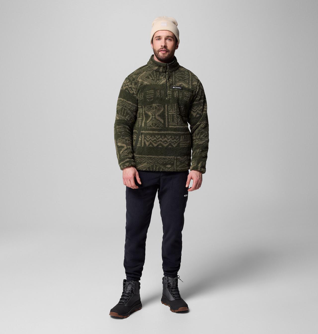 Men's Rugged Ridge High Pile Half Zip Jacket | Columbia