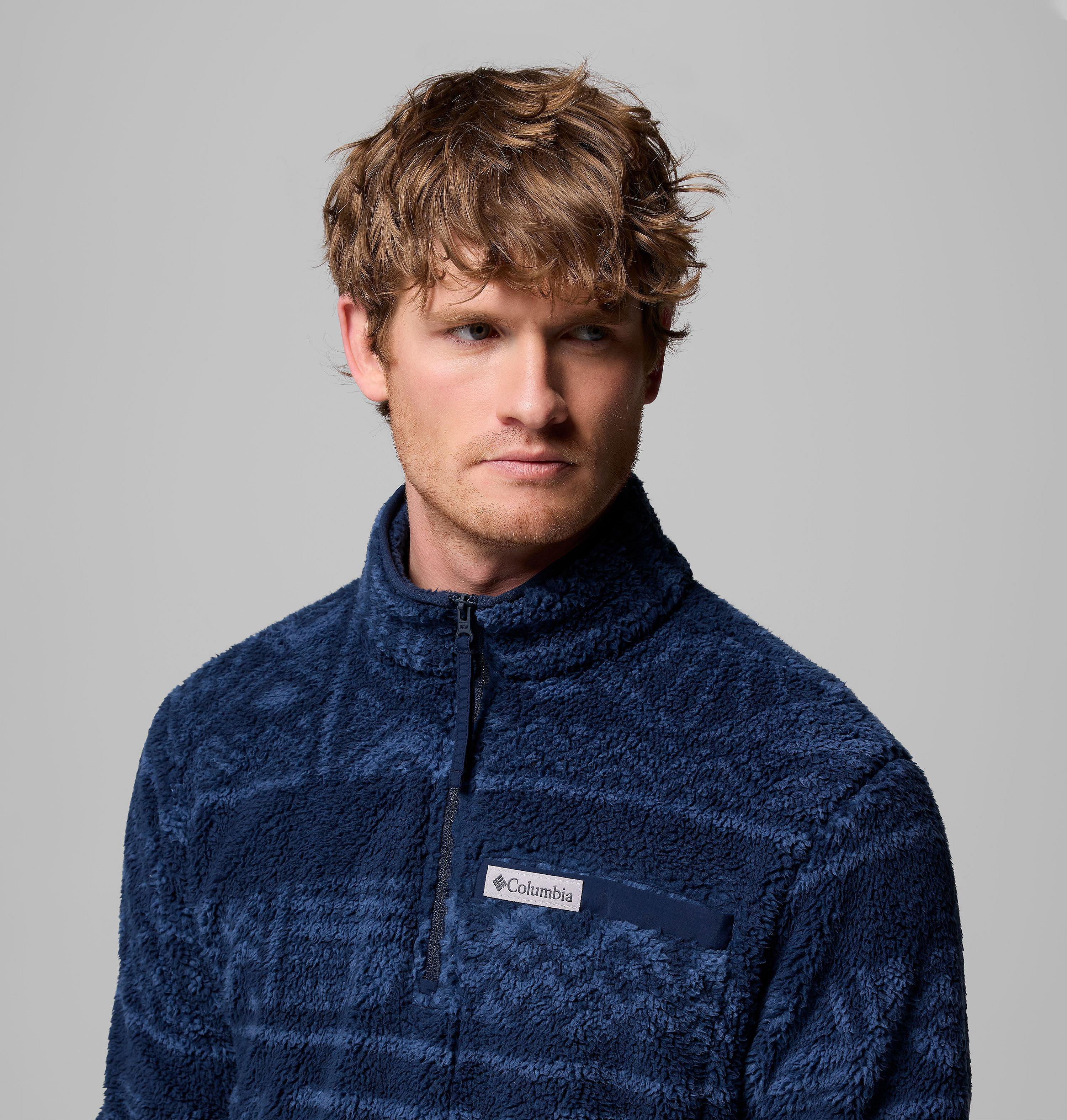 Men's Rugged Ridge High Pile Half Zip Jacket | Columbia