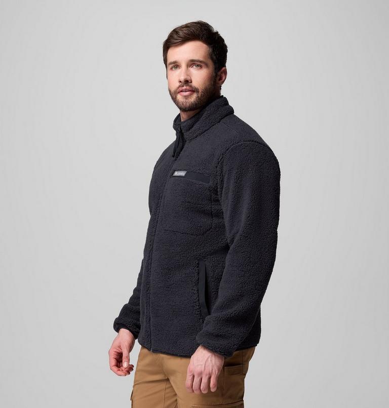 Men's Rugged Ridge High Pile Full Zip Fleece Jacket, Color: Black, image 4