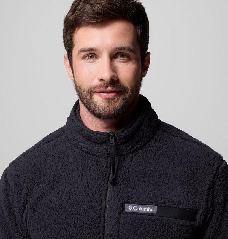 Men's Rugged Ridge High Pile Full Zip Fleece Jacket, Color: Black, image 6