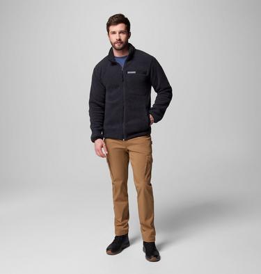 Men's Rugged Ridge High Pile Full Zip Fleece Jacket, Color: Black, image 8