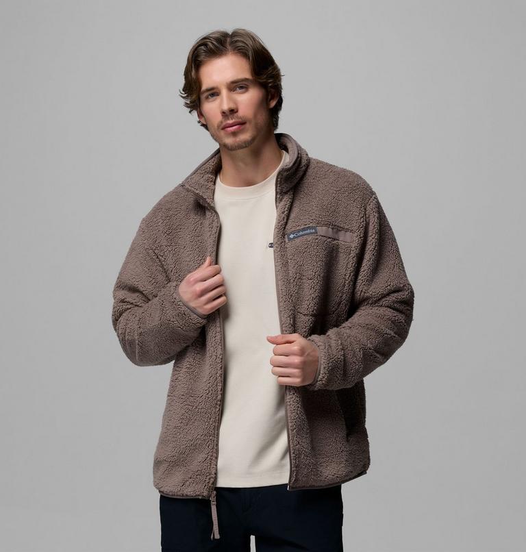 Men's Rugged Ridge High Pile Full Zip Fleece Jacket, Color: Iron, image 5