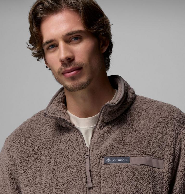 Men's Rugged Ridge High Pile Full Zip Fleece Jacket, Color: Iron, image 6