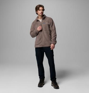 Men's Rugged Ridge High Pile Full Zip Fleece Jacket, Color: Iron, image 4