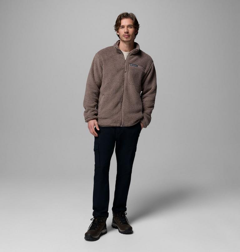 Men's Rugged Ridge High Pile Full Zip Fleece Jacket, Color: Iron, image 7