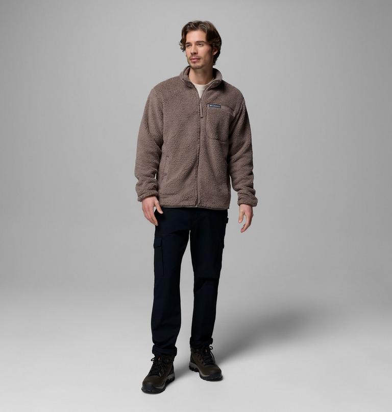 Men's Rugged Ridge High Pile Full Zip Fleece Jacket, Color: Iron, image 8