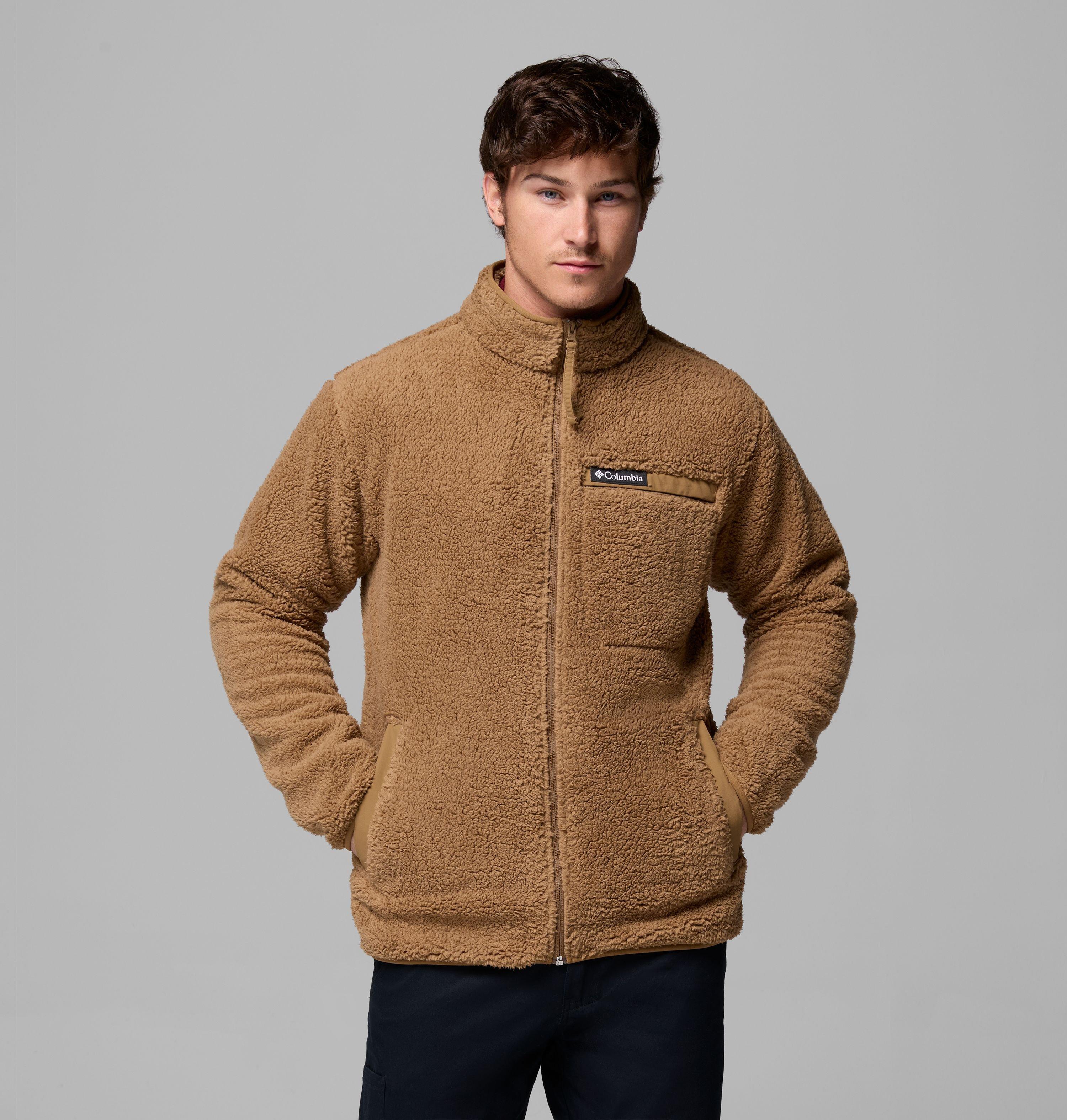 ジャケット・アウター ROUGH AND RUGGED DOUBLES L Men's Rugged Ridge High Pile Full Zip Fleece Jacket | Columbia