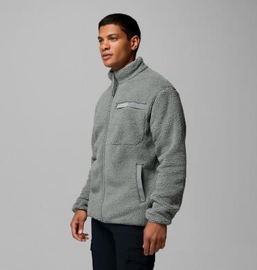 Men's Rugged Ridge Sherpa Fleece Jacket, Color: Sedona Sage, image 4