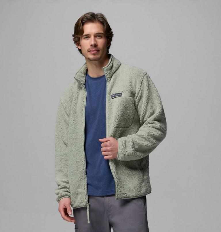 Men's Rugged Ridge High Pile Full Zip Fleece Jacket, Color: Safari, image 5