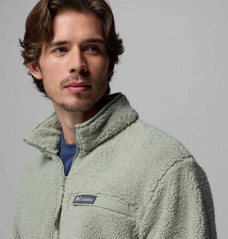 Men's Rugged Ridge High Pile Full Zip Fleece Jacket, Color: Safari, image 6