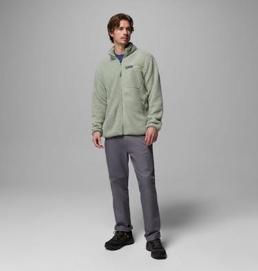 Men's Rugged Ridge High Pile Full Zip Fleece Jacket, Color: Safari, image 6