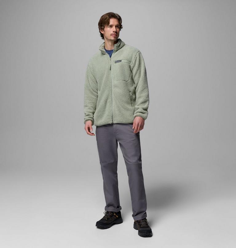 Men's Rugged Ridge High Pile Full Zip Fleece Jacket, Color: Safari, image 2