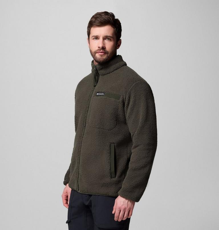 Forro polar sherpa Rugged Ridge para hombre, Color: Greenscape, image 4