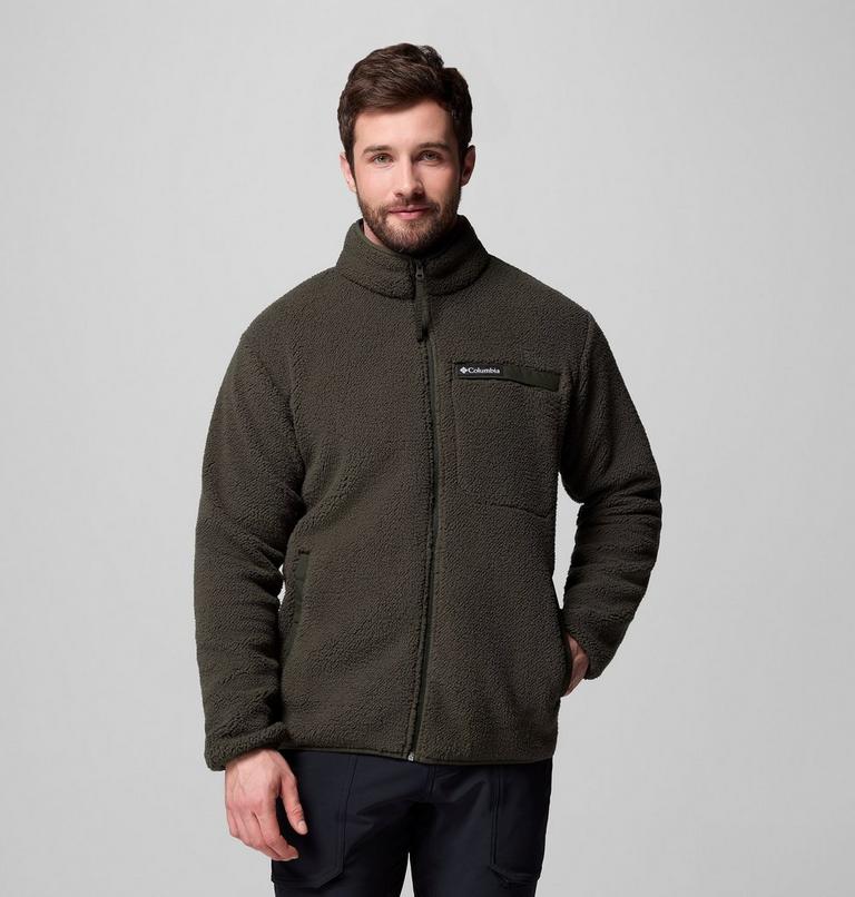 Forro polar sherpa Rugged Ridge para hombre, Color: Greenscape, image 5