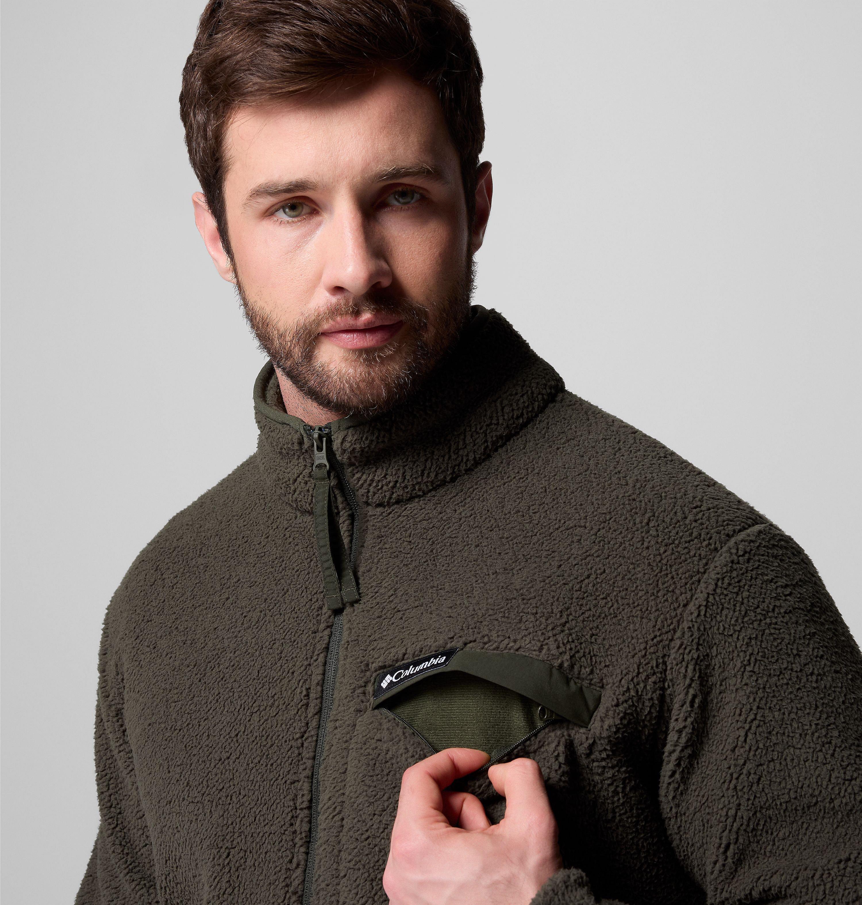 Men's Rugged Ridge High Pile Full Zip Fleece Jacket | 366 | XL 6