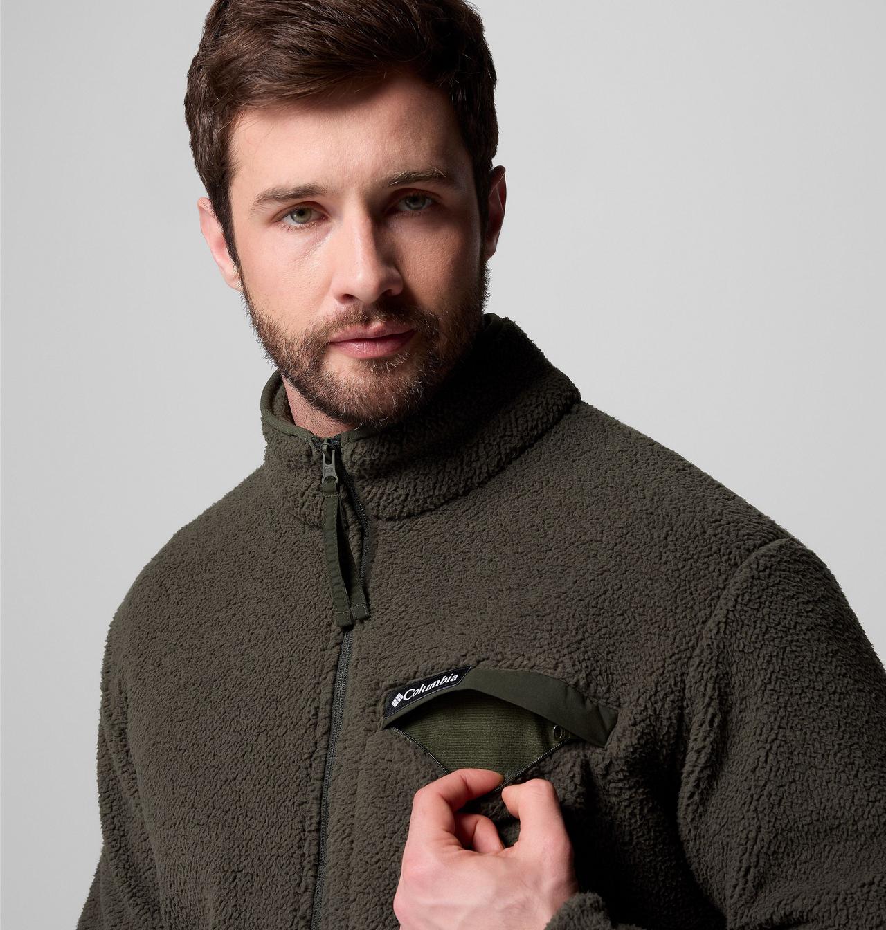 Men's Rugged Ridge™ High Pile Full Zip Fleece Jacket | 366 | M 6