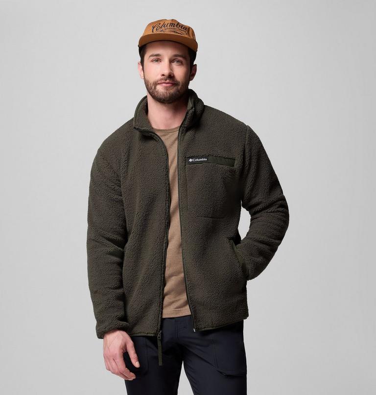 Forro polar sherpa Rugged Ridge para hombre, Color: Greenscape, image 7