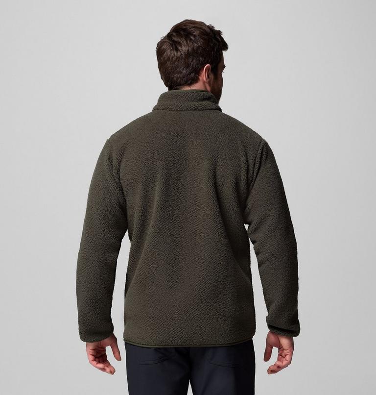 Forro polar sherpa Rugged Ridge para hombre, Color: Greenscape, image 3