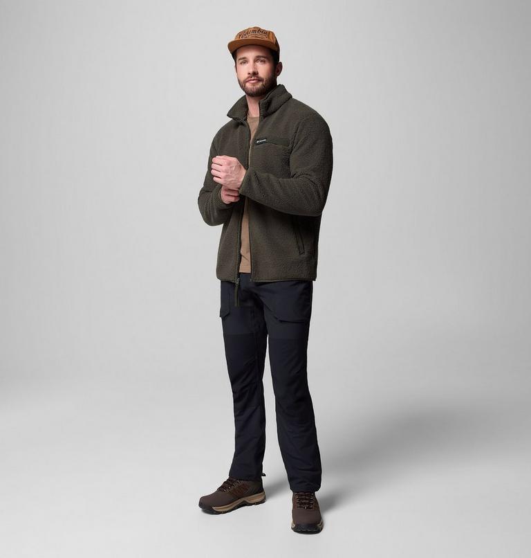 Forro polar sherpa Rugged Ridge para hombre, Color: Greenscape, image 2