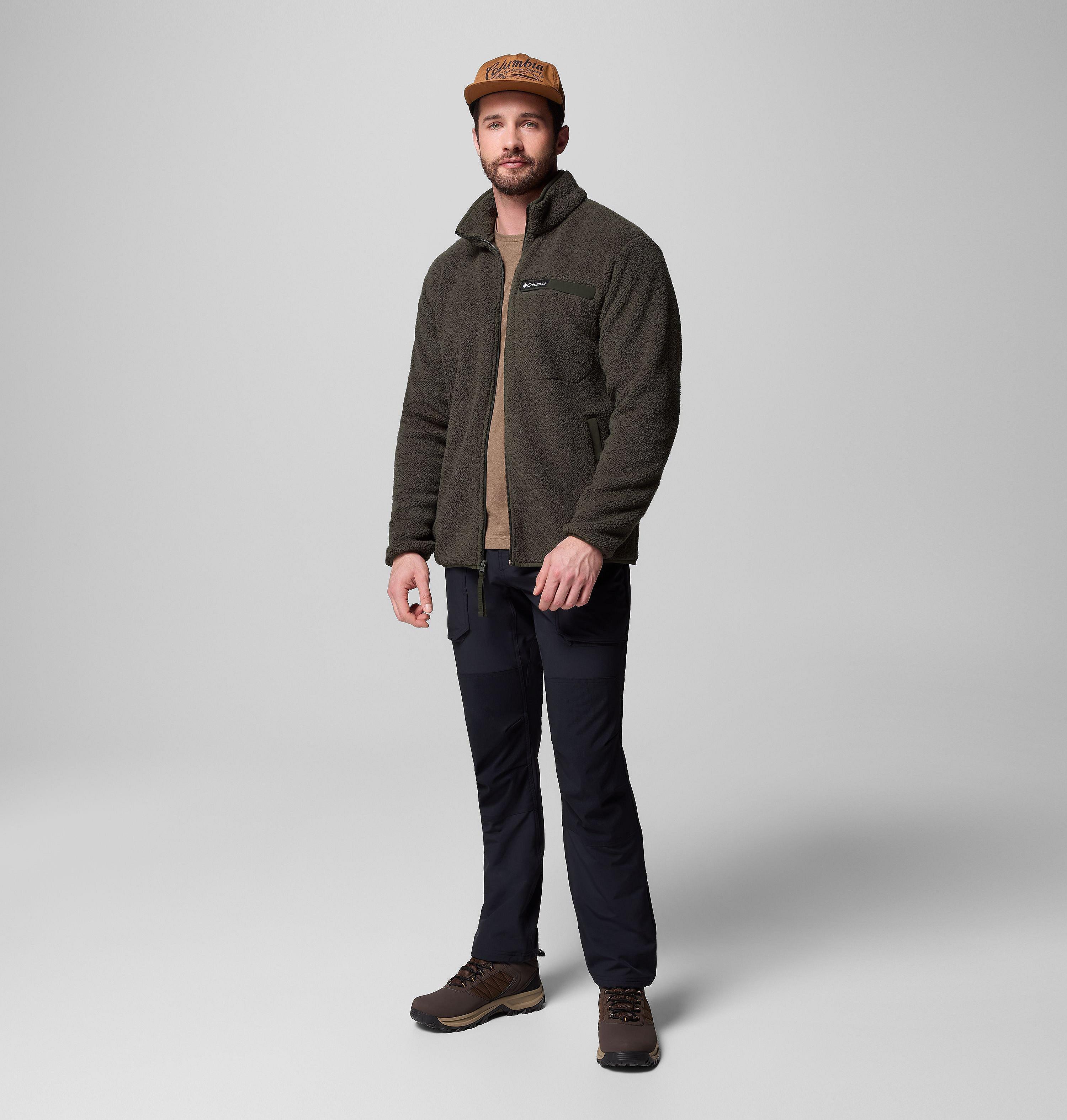 Men's Rugged Ridge High Pile Full Zip Fleece Jacket | 366 | XL 8