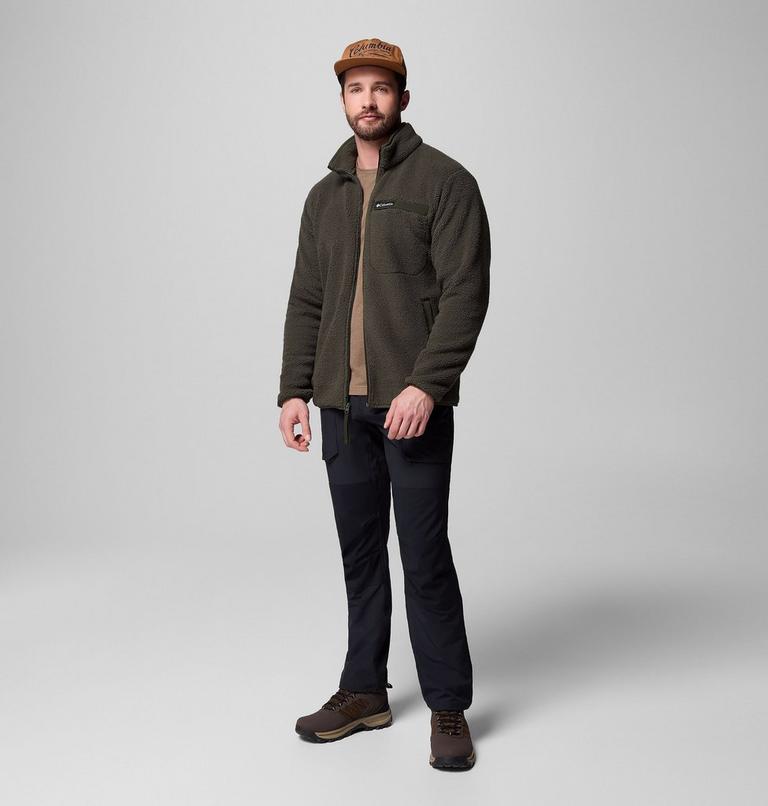 Forro polar sherpa Rugged Ridge para hombre, Color: Greenscape, image 8