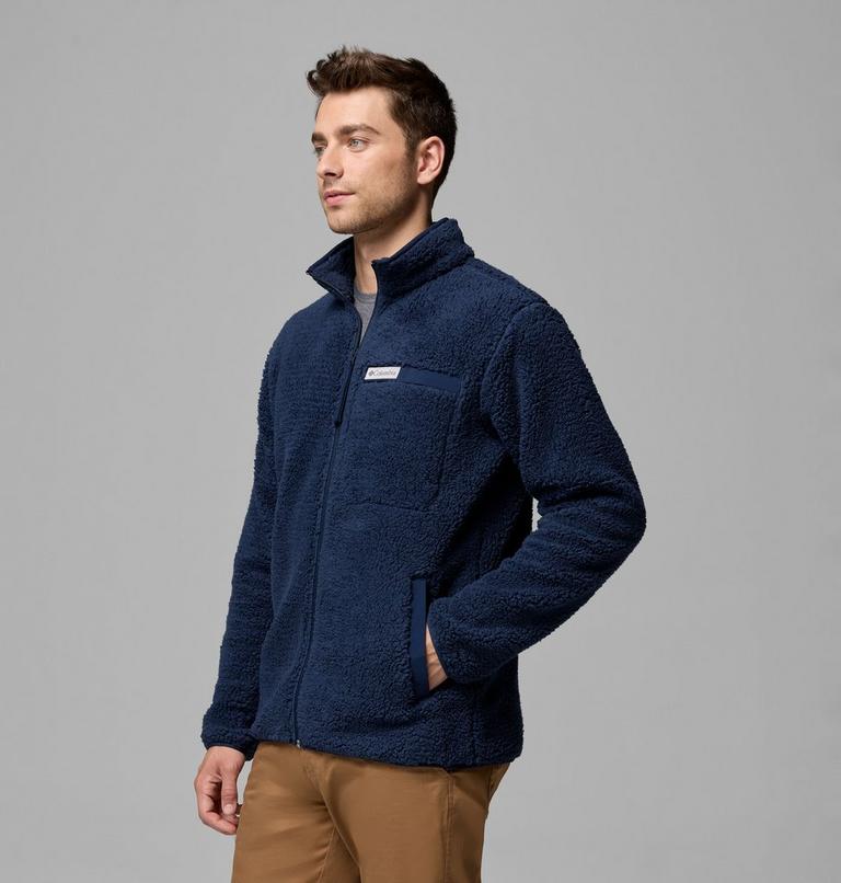 Men's Rugged Ridge Sherpa Fleece Jacket, Color: Collegiate Navy, image 4