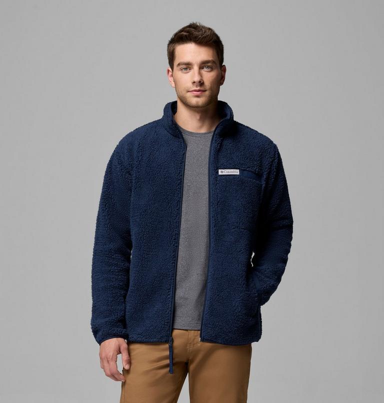 Men's Rugged Ridge Sherpa Fleece Jacket, Color: Collegiate Navy, image 5