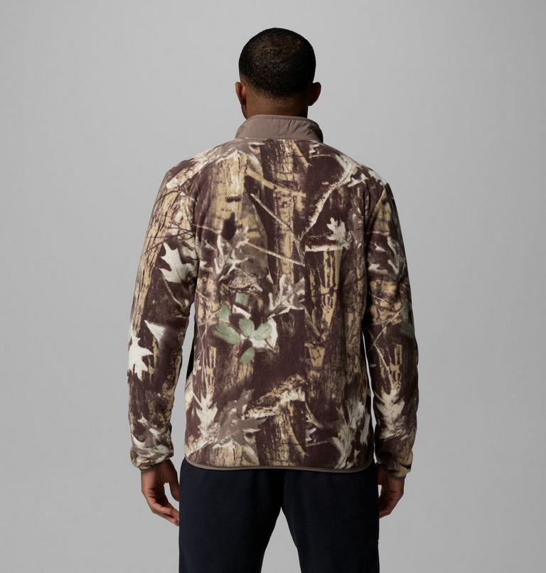 Chaqueta de forro polar con estampado Sequoia Grove para hombre, Color: Iron Timberwolf, image 3