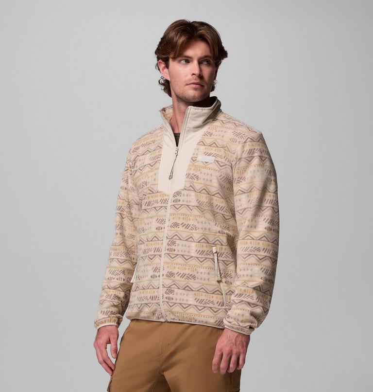 Chaqueta de forro polar con estampado Sequoia Grove para hombre, Color: Dark Stone Horizons, image 4