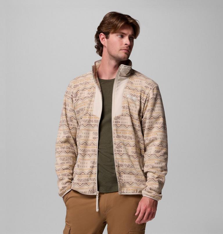 Chaqueta de forro polar con estampado Sequoia Grove para hombre, Color: Dark Stone Horizons, image 5