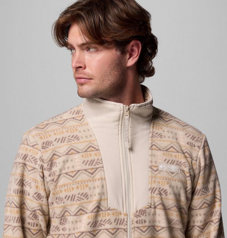 Chaqueta de forro polar con estampado Sequoia Grove para hombre, Color: Dark Stone Horizons, image 6